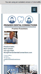 Mobile Screenshot of premierdentalconnections.com